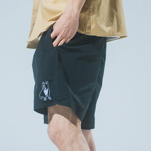 パイド ナイロンショートパンツ